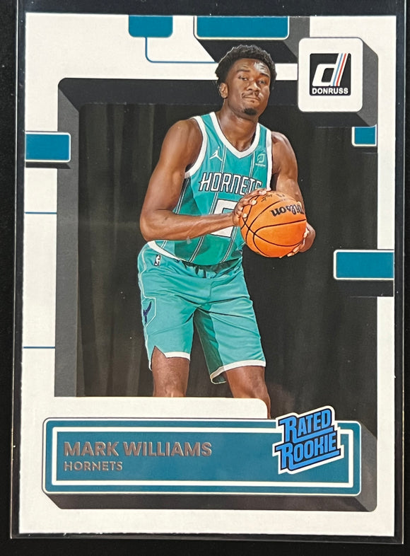 Mark Williams RC - 2022-23 Panini Donruss Basketball RATED ROOKIE #215