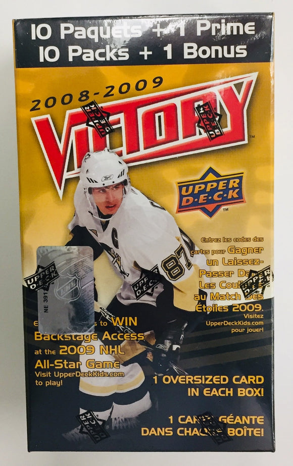 2008-09 Upper Deck Victory NHL Hockey cards - Blaster Box