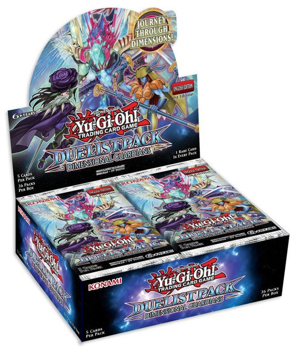 Yu-Gi-Oh! Duelist Pack: Dimensional Guardians Booster Pack Box (36ct)