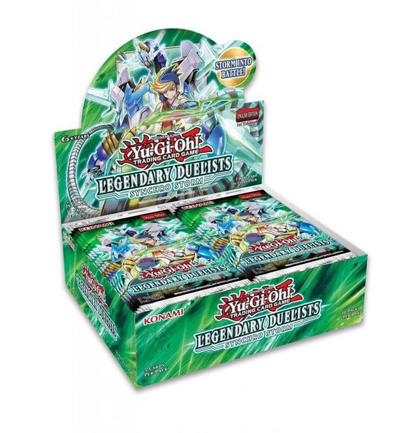 Yu-Gi-Oh! Legendary Duelists Synchro Storm Booster Pack Box (36ct)