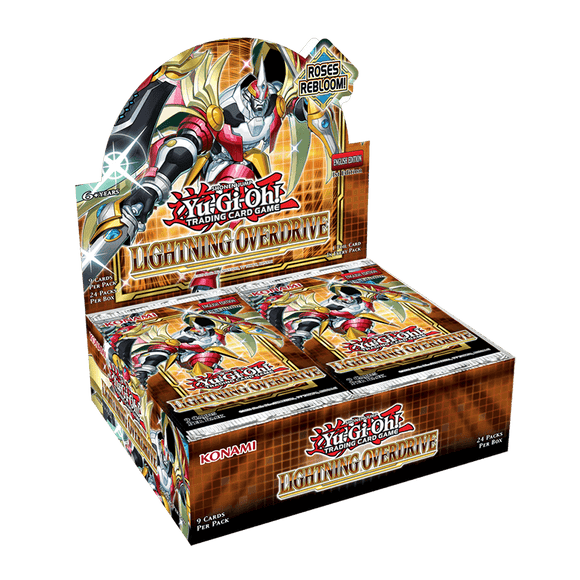 Yu-Gi-Oh! Lightning Overdrive Booster Pack Box (24ct)