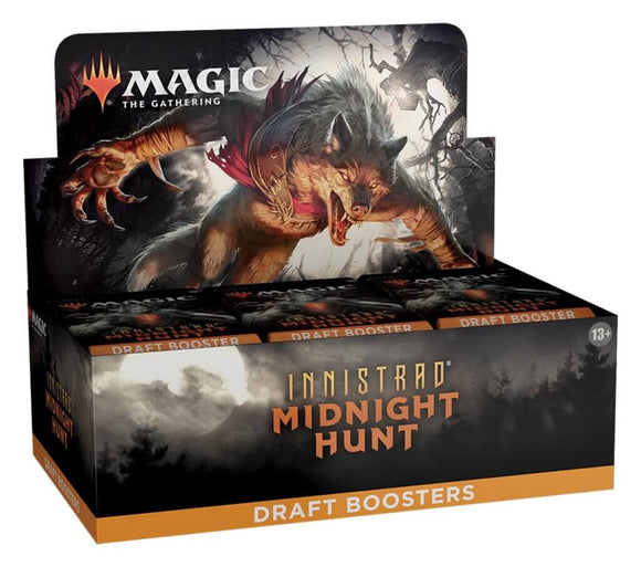 Magic: The Gathering Innistrad: Midnight Hunt - Draft Booster Box (36ct)