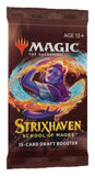 Magic: The Gathering Strixhaven: School of Mages Draft Booster Pack