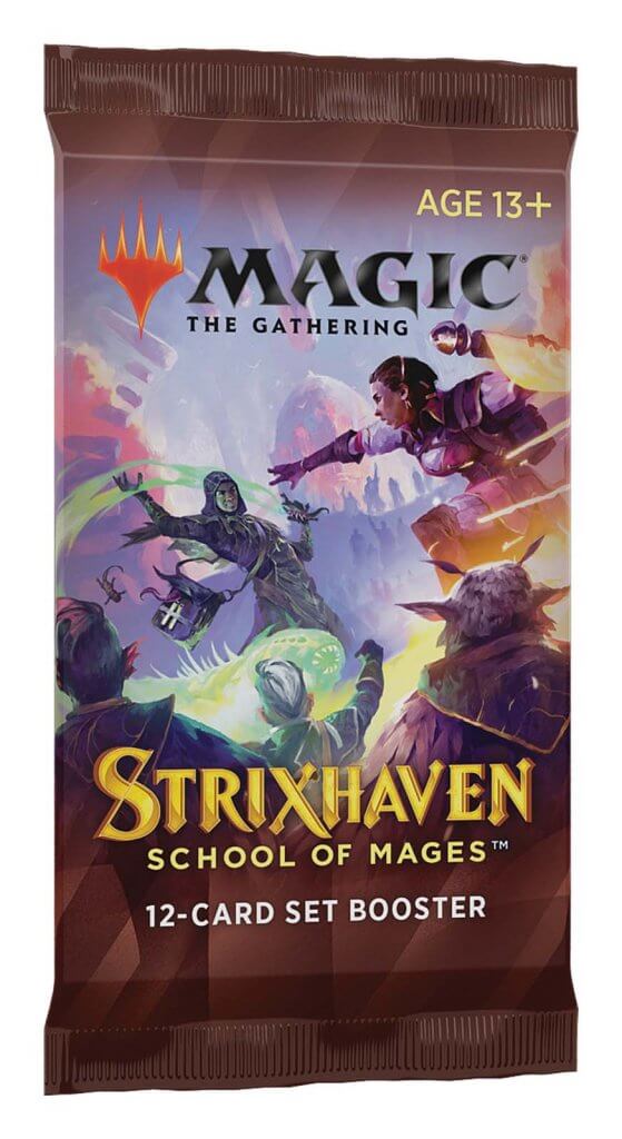 Magic: The Gathering Strixhaven: School of Mages - Set Booster Pack