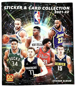 2021-22 Panini Sticker and Card Collection NBA Basketball Album