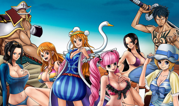 One Piece TCG Playmat - Style #6 Characters