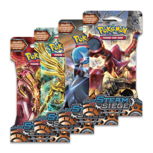 Pokemon XY Steam Siege Sleeved Booster Pack (Retail)