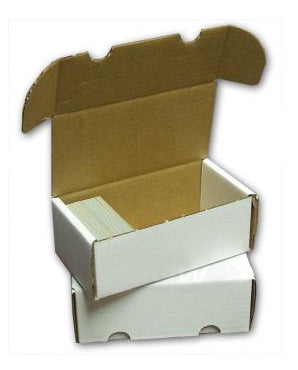 Sport Images 400ct Cardboard Storage Box Hinged