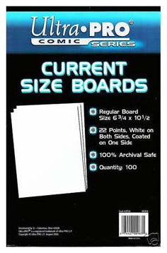 Ultra Pro Current Comic Backing Boards (100ct)