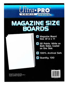 Ultra Pro Magazine-size Backing Boards (100ct)