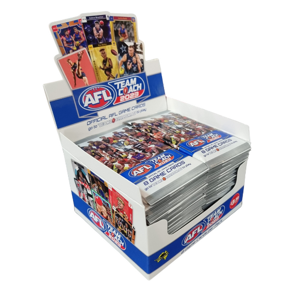 2023 TeamCoach AFL footy cards - Retail Box (36ct)