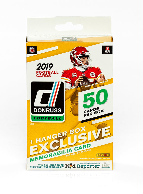 2019 Panini Donruss NFL Football - Hanger Box (Walmart Exclusive)