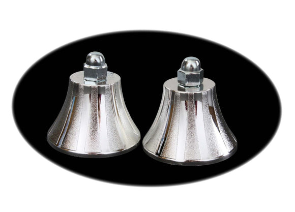 BCW Silver Risers w/ Caps for Display Cases