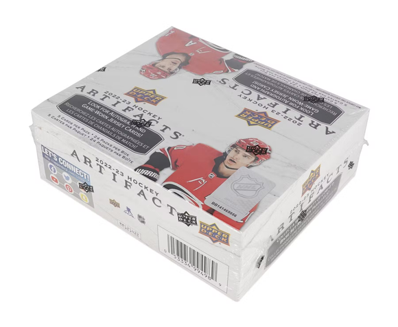 2022-23 Upper Deck Artifacts NHL Hockey cards - Retail Box (24ct)