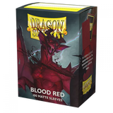 Dragon Shield Deck Sleeves - Matte Blood Red (100ct)
