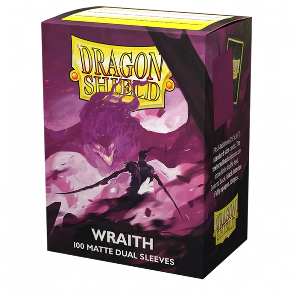 Dragon Shield Deck Sleeves - Dual Matte Wraith (100ct)
