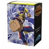 Dragon Shield Deck Sleeves Matte Art - My Hero Academia All Might Punch (100ct)