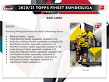 2020-21 Topps Finest Bundesliga Soccer - Hobby Box