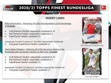 2020-21 Topps Finest Bundesliga Soccer - Hobby Box