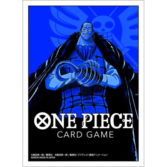 One Piece TCG Official Deck Sleeves Series 1 - Crocodile (blue)