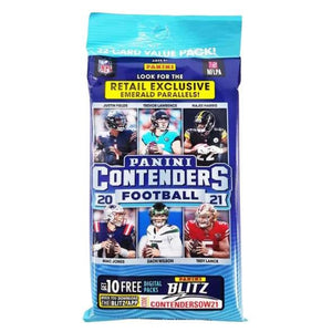 2021 Panini Contenders NFL Football - Cello/Fat/Value Pack