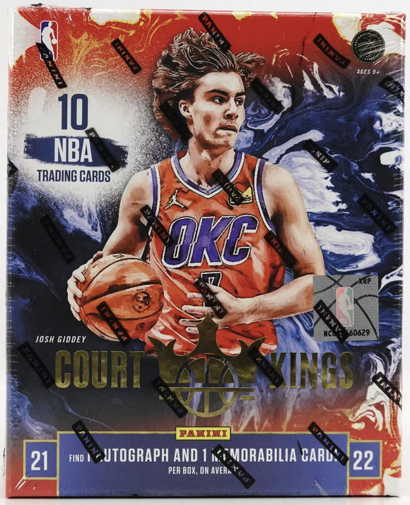 2021-22 Panini Court Kings NBA Basketball cards - Hobby Box
