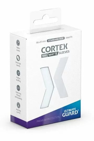 Ultimate Guard Cortex Deck Sleeves Standard Size - Matte Transparent (100ct)