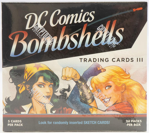 Cryptozoic DC Comics Bombshells Series 3 (2019) - Hobby Box