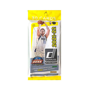 2021-22 Panini Donruss NBA Basketball cards - Cello/Fat/Value Pack