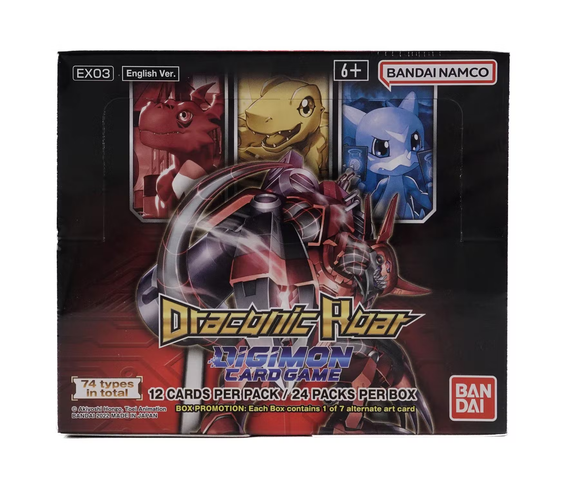 Digimon Card Game EX-03 Draconic Roar - Booster Box (24ct)