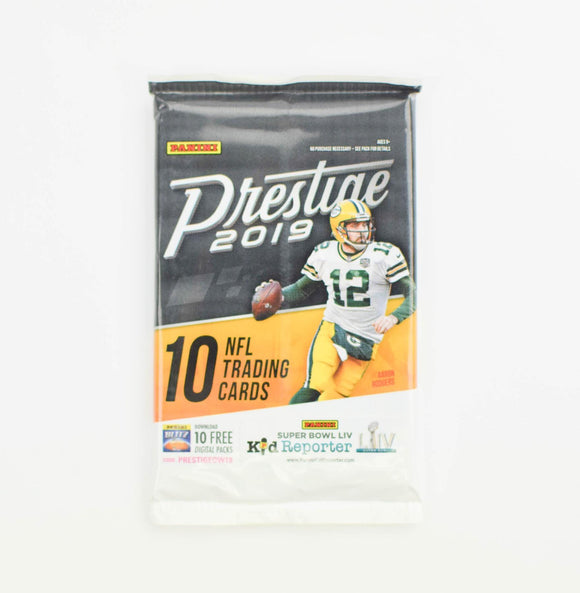 2019 Panini Prestige NFL Football - Retail Pack