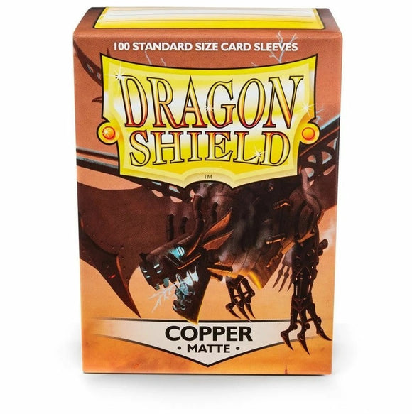 Dragon Shield Deck Sleeves - Matte Copper (100ct)