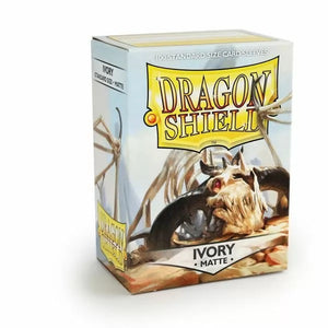 Dragon Shield Deck Sleeves - Matte Ivory (100ct)
