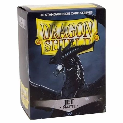 Dragon Shield Deck Sleeves - Matte Jet (100ct)