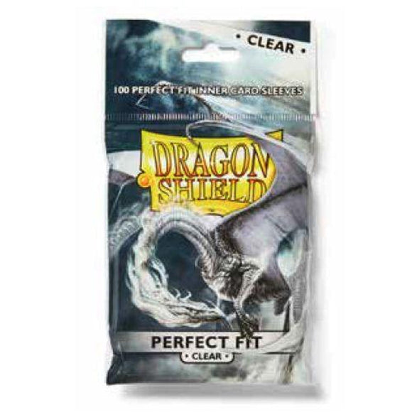 Dragon Shield Card Sleeves Perfect Fit - Clear (100ct)