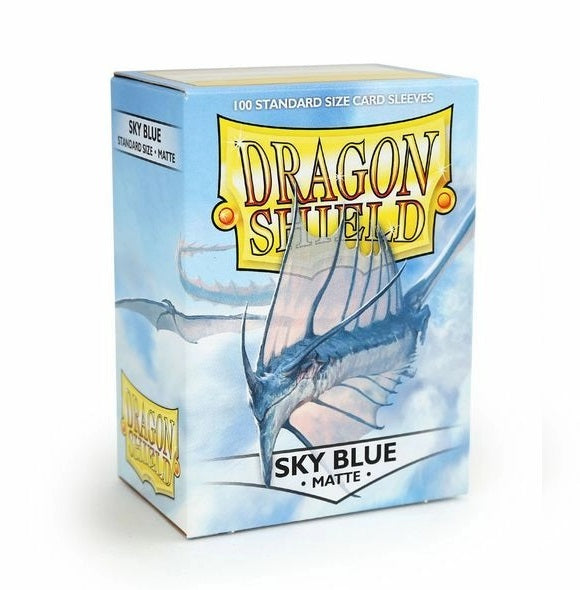 Dragon Shield Deck Sleeves - Matte Sky Blue (100ct)
