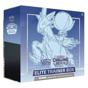 Pokemon Sword & Shield: Chilling Reign Elite Trainer Box (Ice Rider Calyrex)