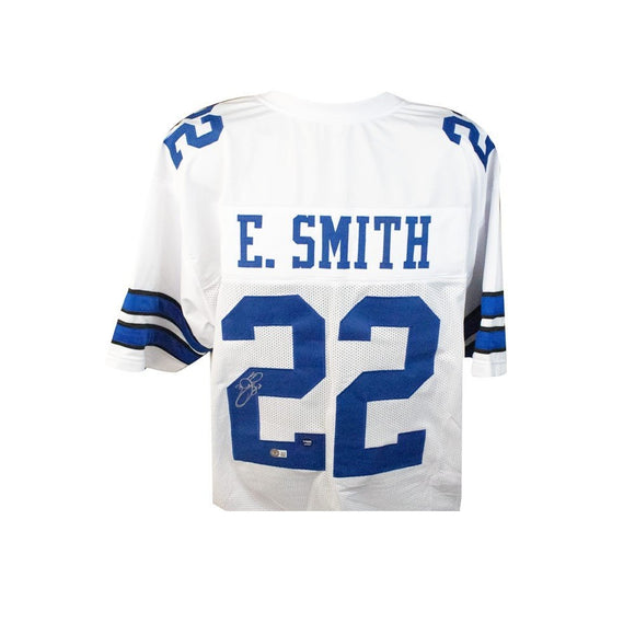 Emmitt Smith Autographed Cowboys Football Jersey w/ COA
