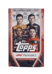 2022 Topps Formula One (F1) Racing Trading Cards - Hobby Box