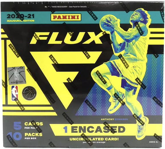 2020-21 Panini Flux NBA Basketball cards - Hobby Box