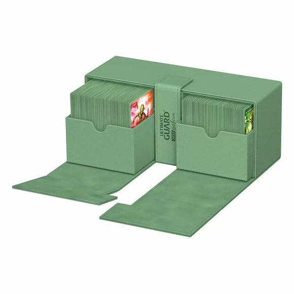 Ultimate Guard Twin Flip n Tray Deck Case 266+ Xenoskin Pastel Green
