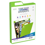 Ultimate Guard Comic Book Box Dividers - Green (25ct)