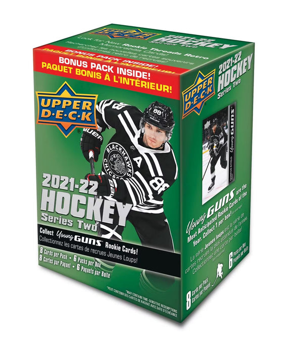 2021-22 Upper Deck Series 2 NHL Hockey - Blaster Box