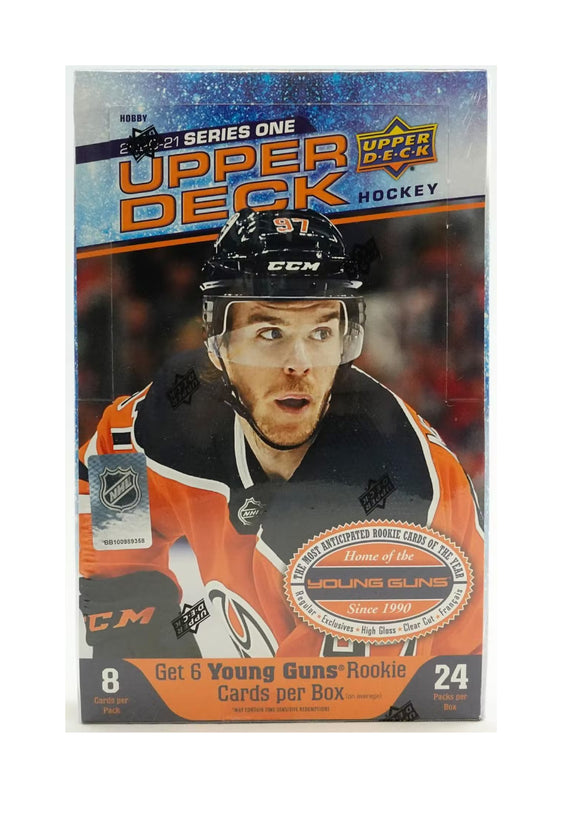 2020-21 Upper Deck Series 1 NHL Hockey - Hobby Box