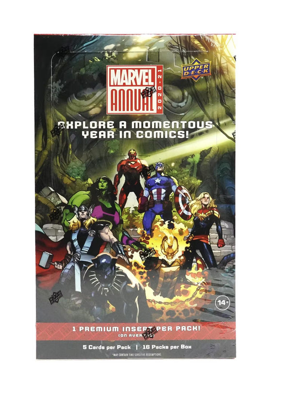 Upper Deck Marvel Annual (2020-21) - Hobby Box