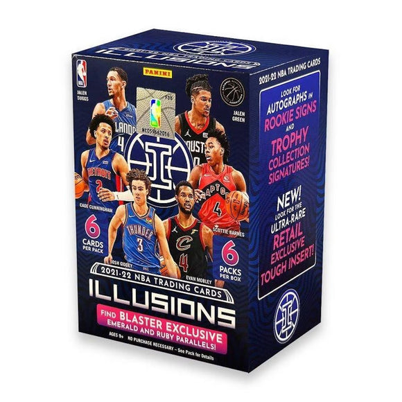 2021-22 Panini Illusions NBA Basketball cards - Blaster Box