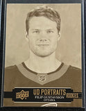 Filip Gustavsson- 2020-21 Upper Deck Series 2 Hockey UD Portraits Rookies #P-55