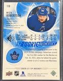Nick Robertson - 2020-2021 Upper Deck SP Hockey Rookie Authentics Blue #118