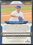 Victor Gonzalez - 2021 Panini Prizm Baseball RC GREEN #17