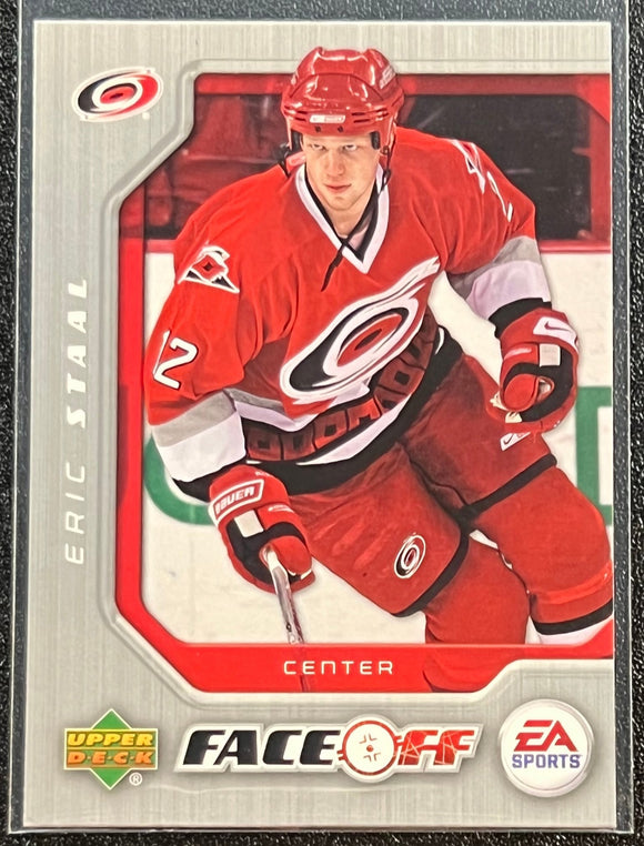 Eric Staal - 2007-08 Upper Deck Victory Hockey Face Off #FO3